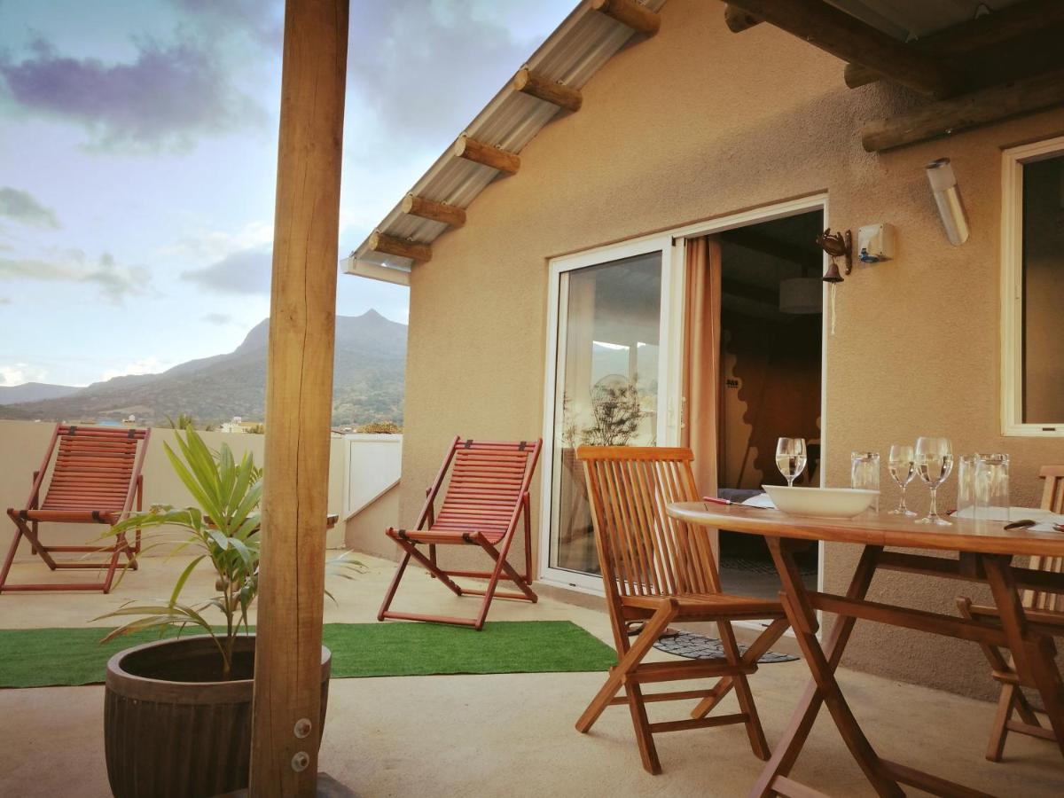 Le Morne Kite Villas - Penthouse La Gaulette Exterior foto